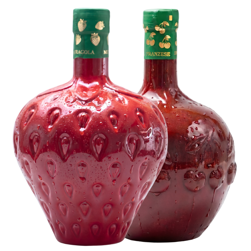 Strawberry and Cherry Fruit Wine Bundle