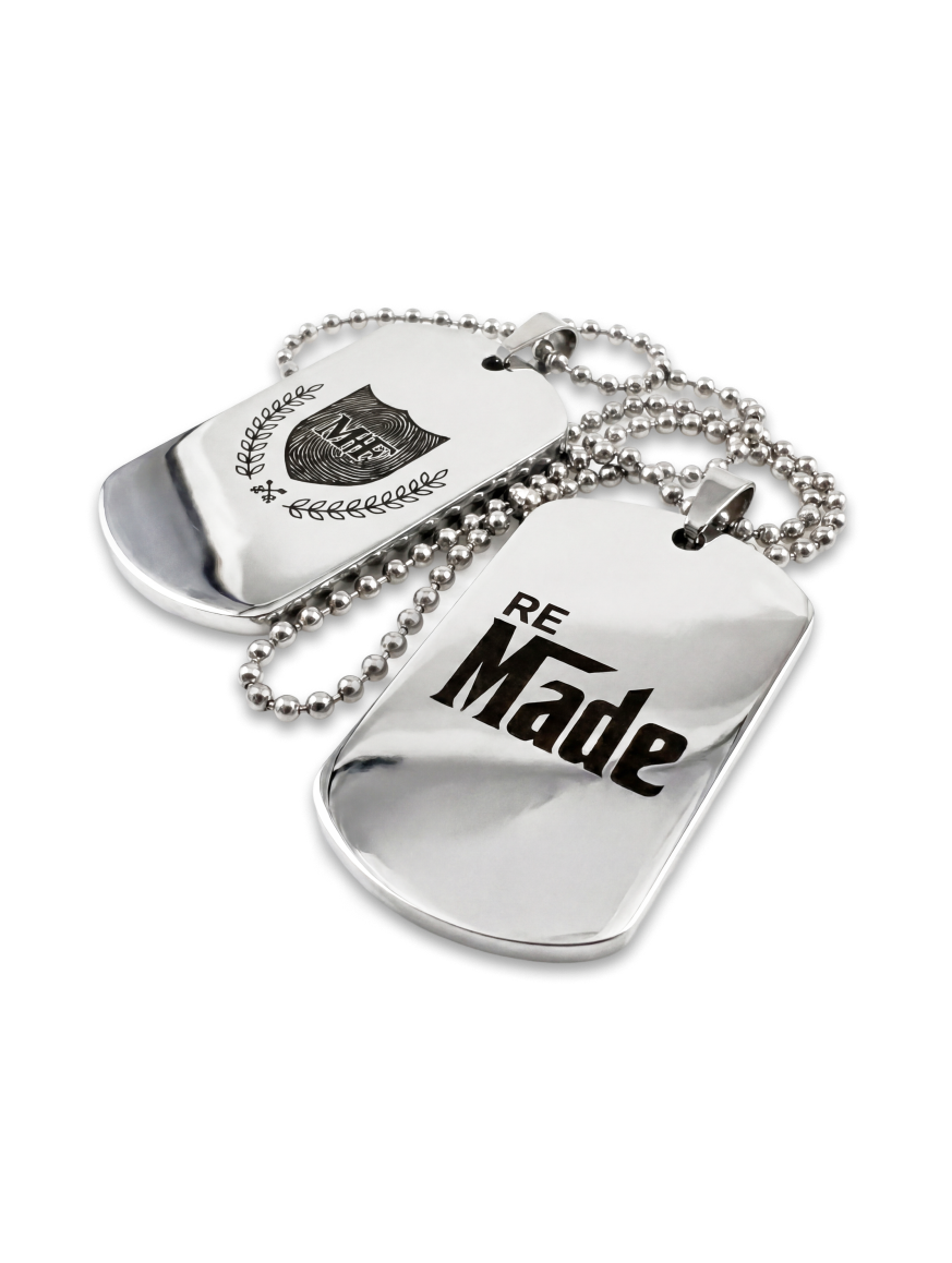 ReMade Man Dog Tag