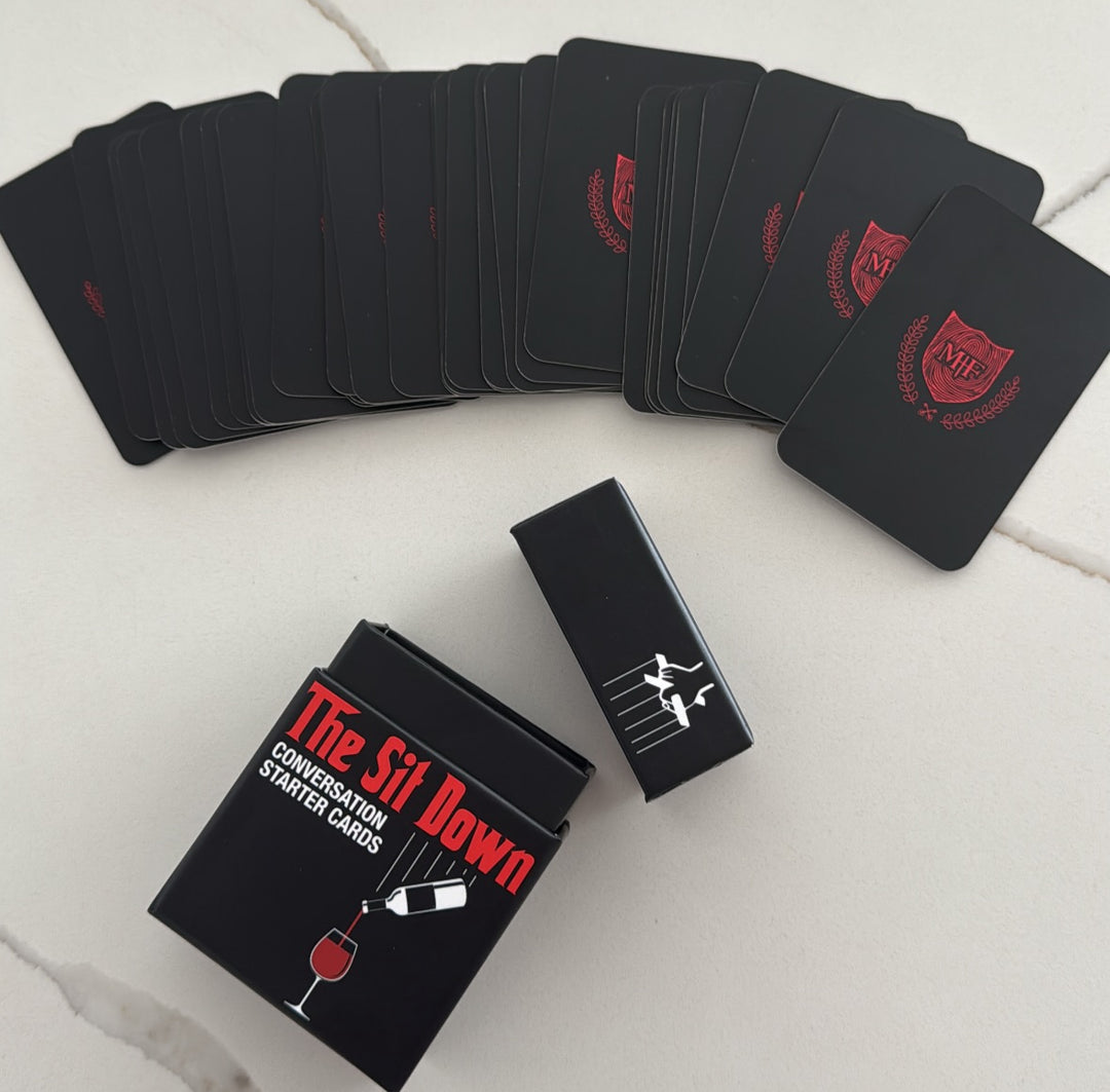 The Sit Down – Conversation Starter Cards