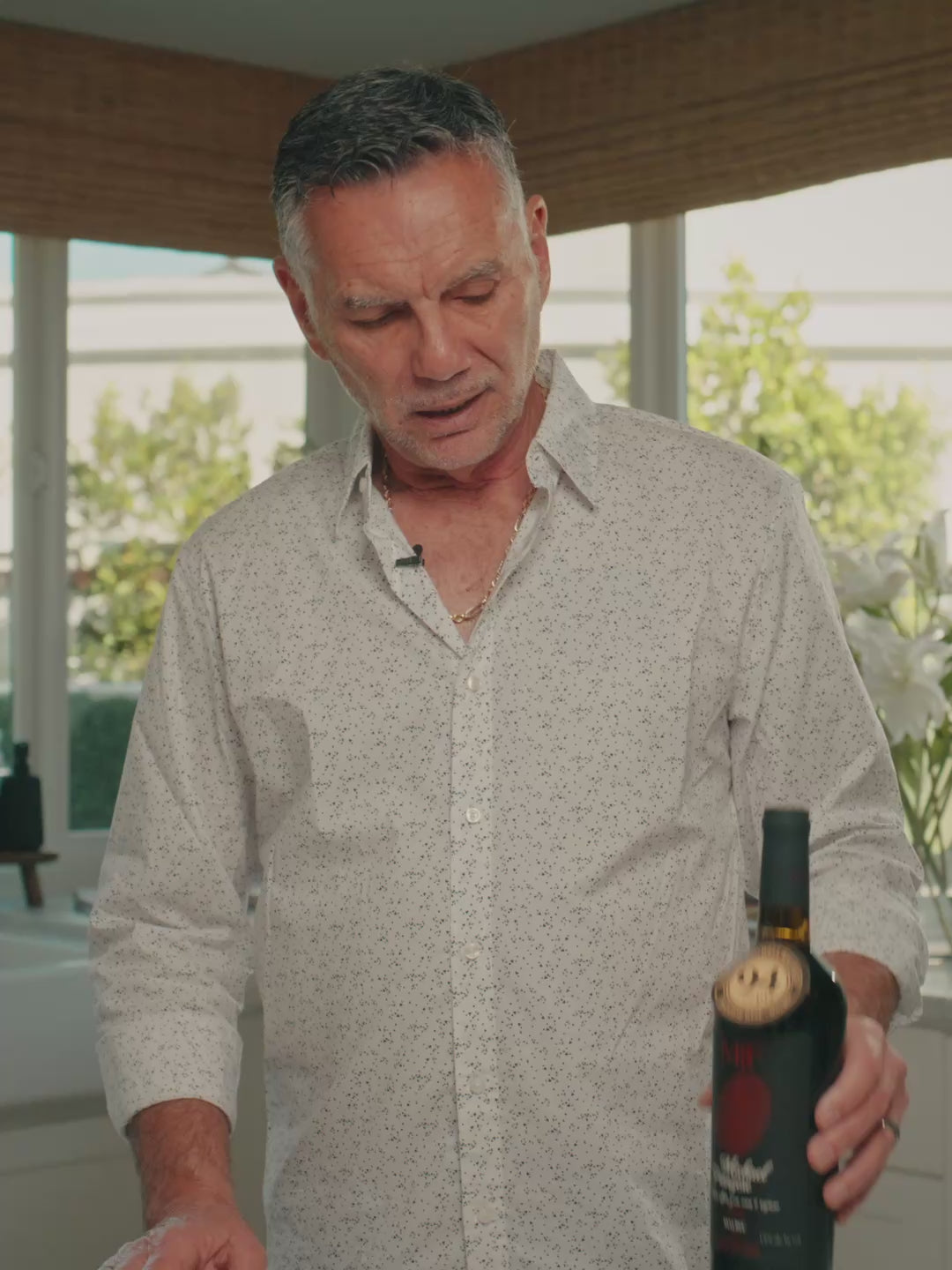 Load video: Michael Franzese talking about how to enjoy Malbec Red Wine