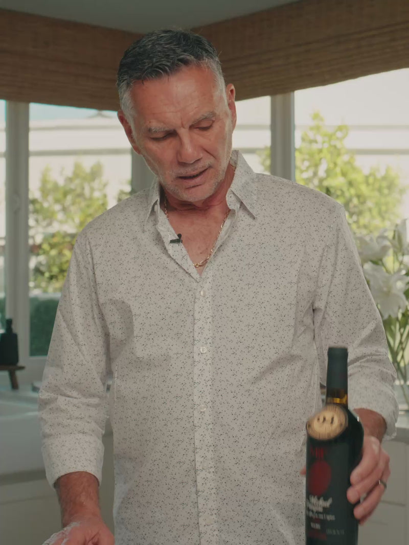 Michael Franzese talking about how to enjoy Malbec Red Wine